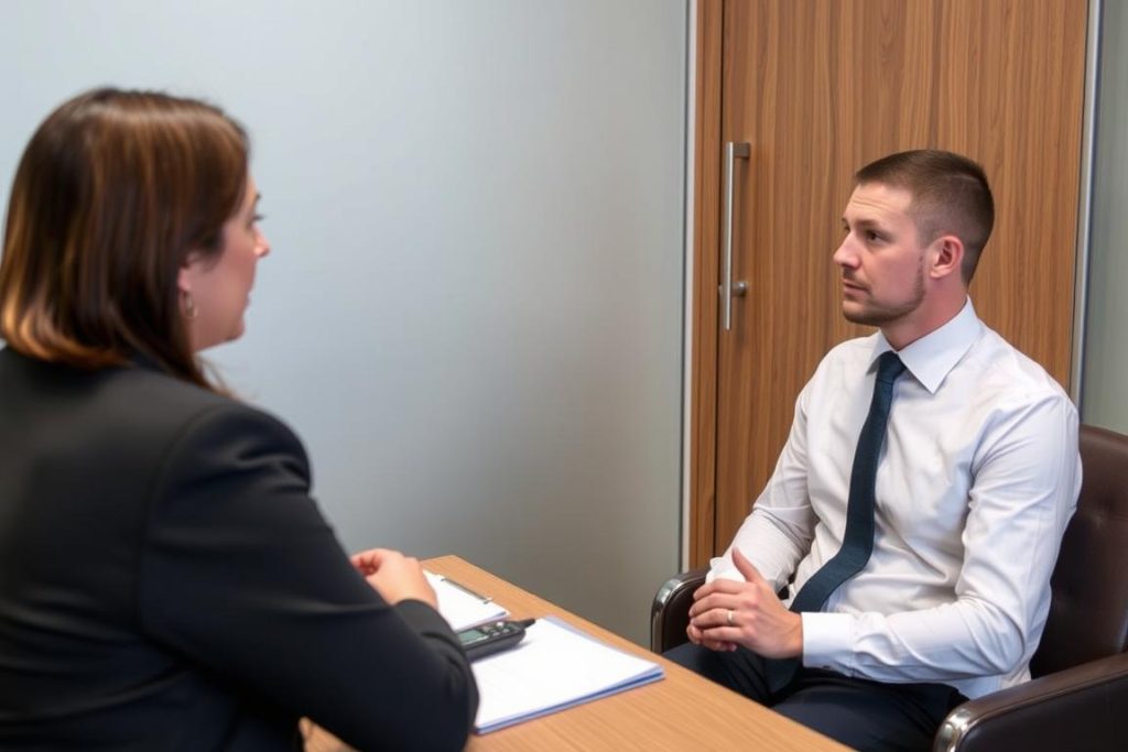 Investigator conducting interviews for a Geelong harassment investigation