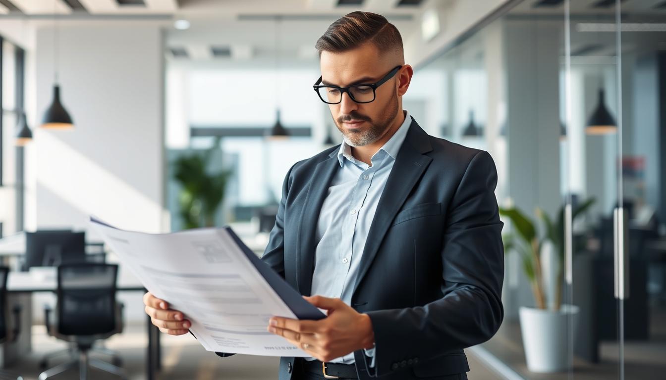 Professional investigator conducting a Melbourne sexual harassment investigation in an office setting