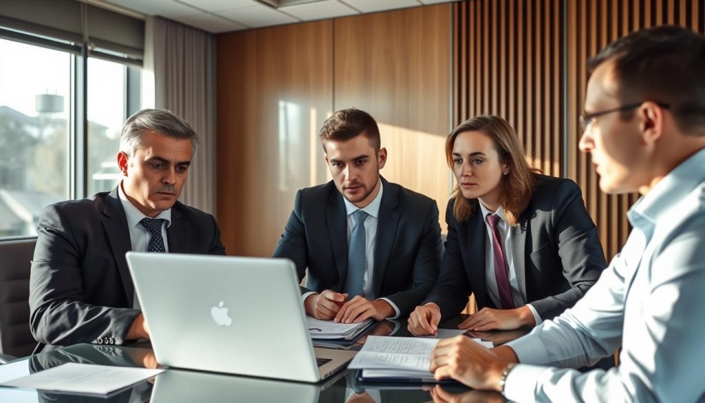 Geelong workplace investigation team reviewing findings