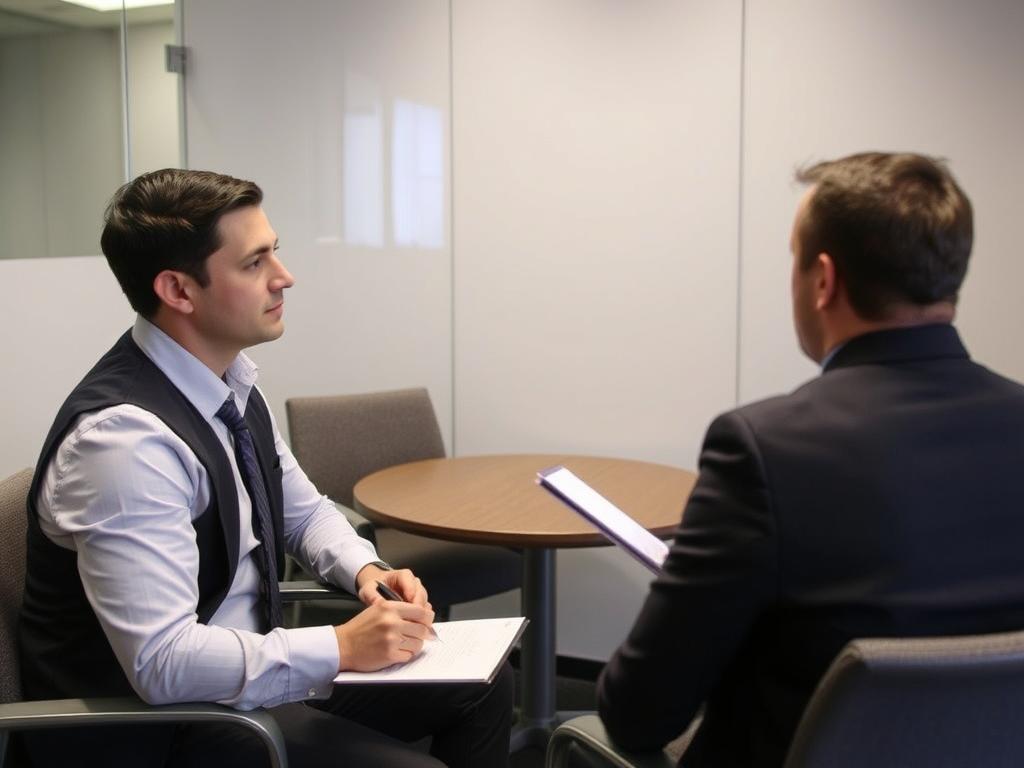 Professional conducting interviews during a Geelong Human Resources (HR) Investigation