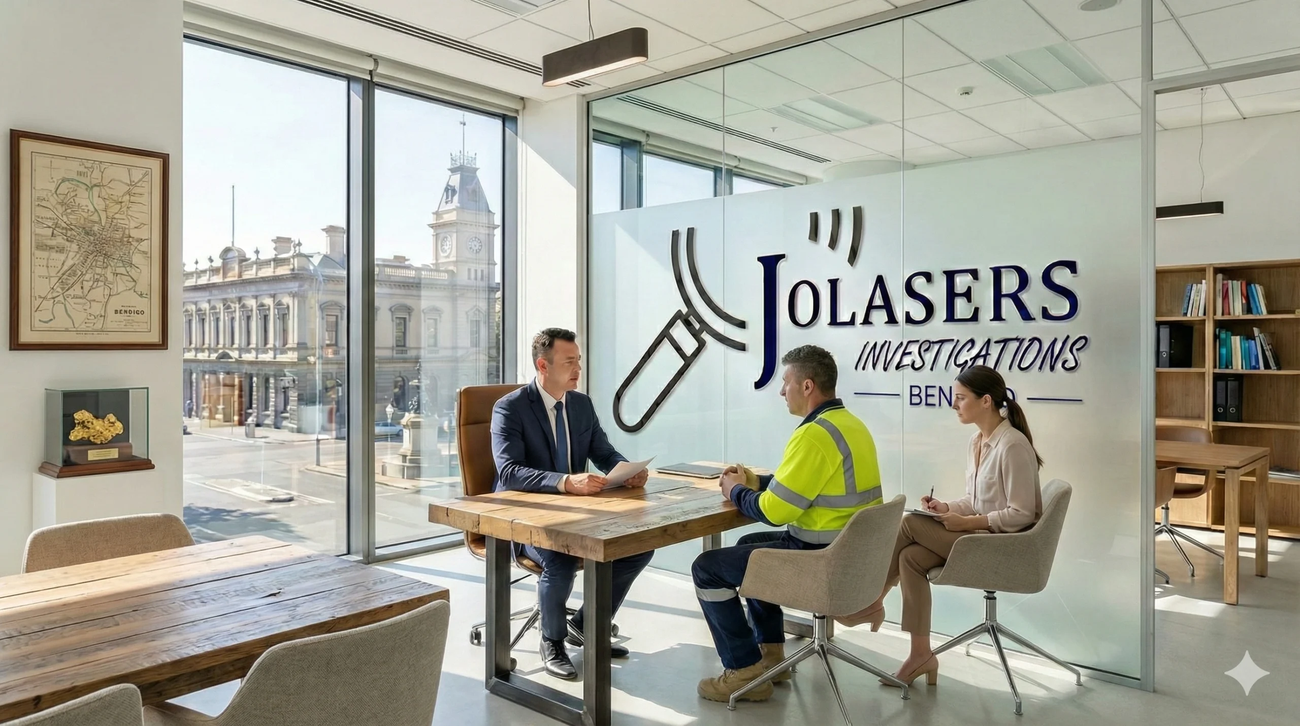 Jolasers professional Bendigo Workplace Investigations office