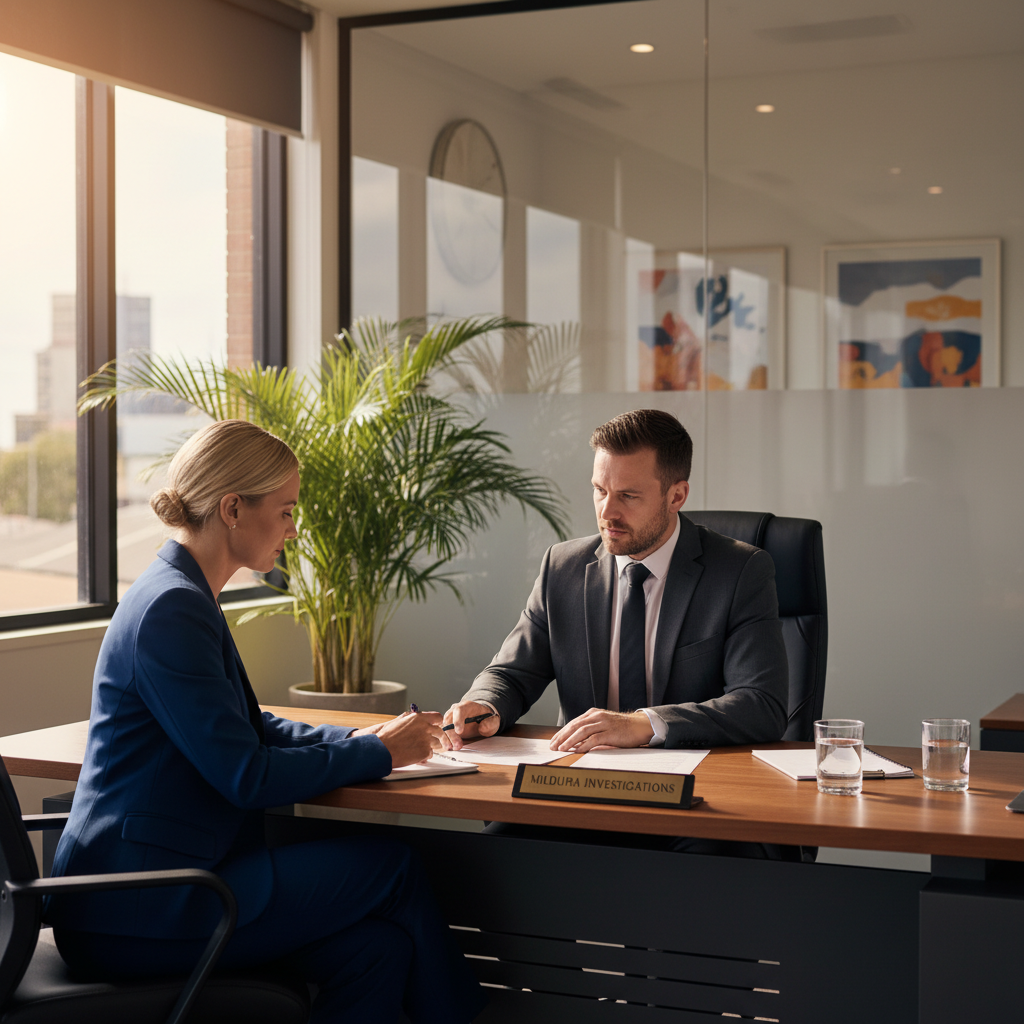 Initial consultation for Mildura workplace investigation