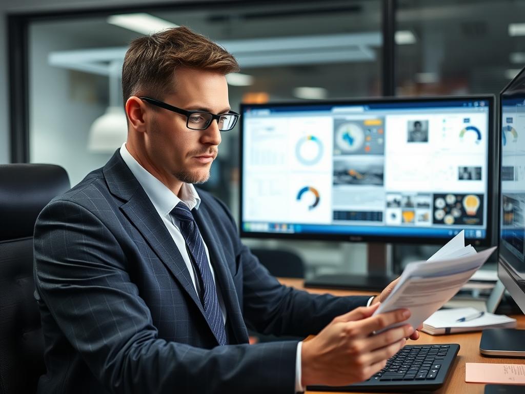 Professional investigator analyzing evidence for a Mildura workplace misconduct case