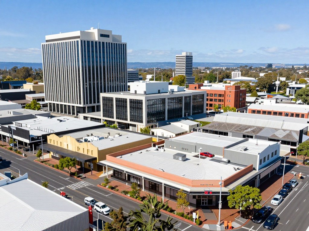 Shepparton business district