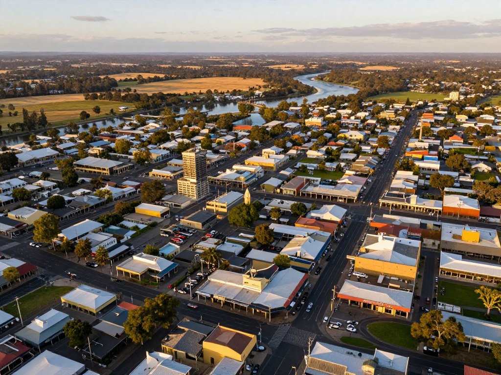 Swan Hill business district