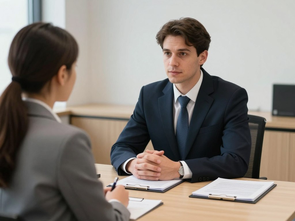 Two business professionals in discussion during a Ballarat workplace HR investigation